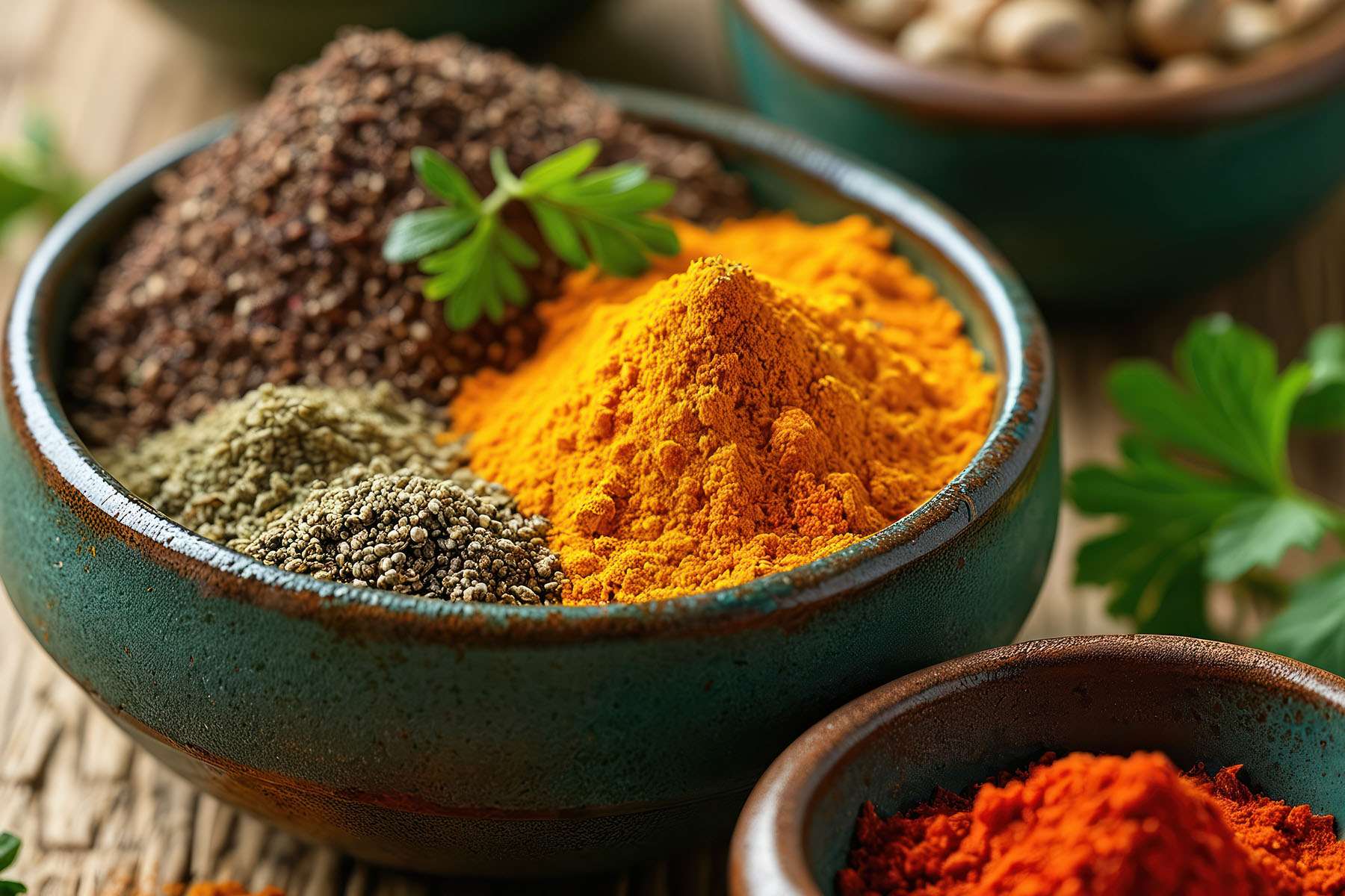 a bowl of Blackening Spice 