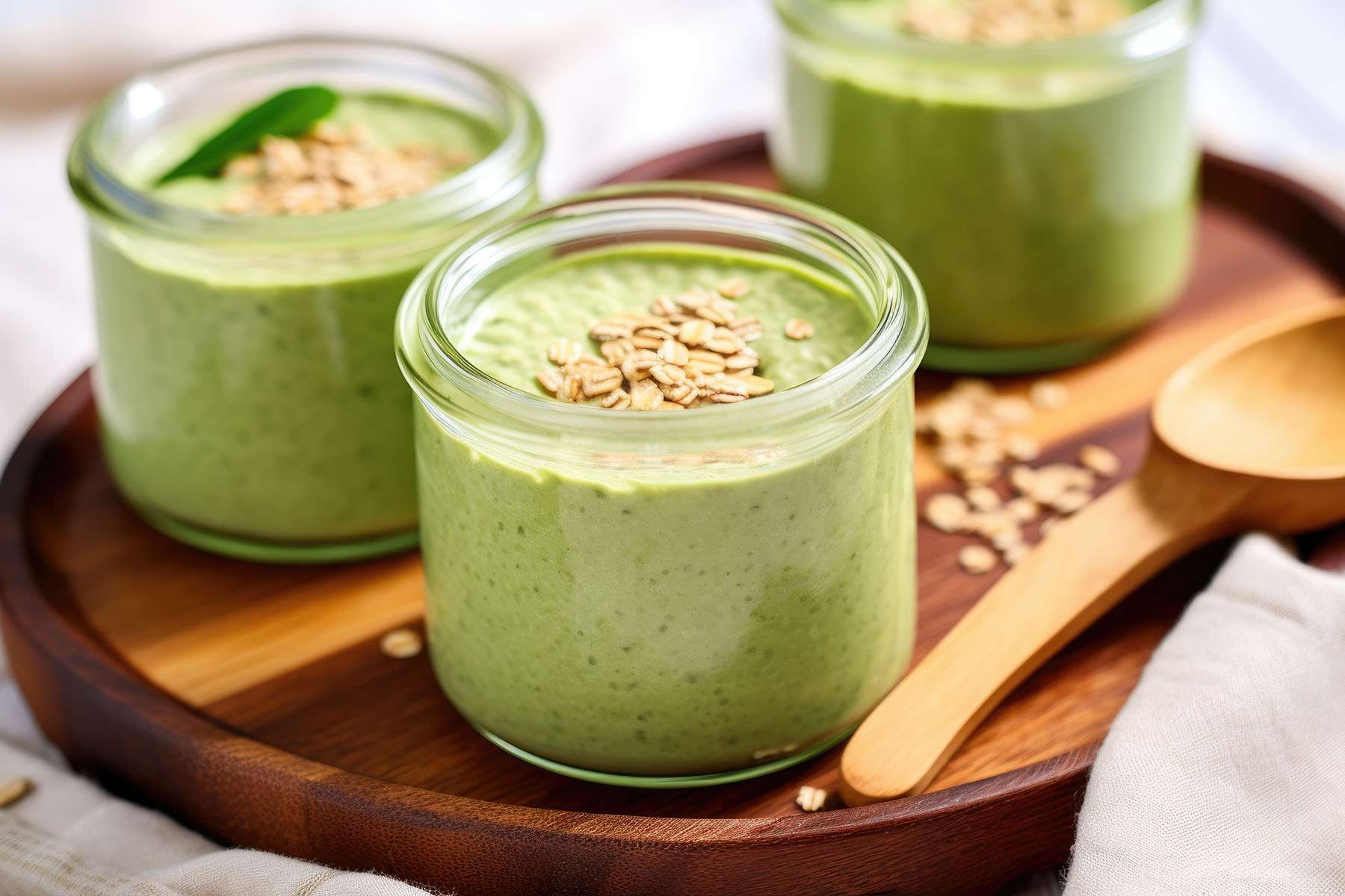 Mango Matcha Green Smoothie  