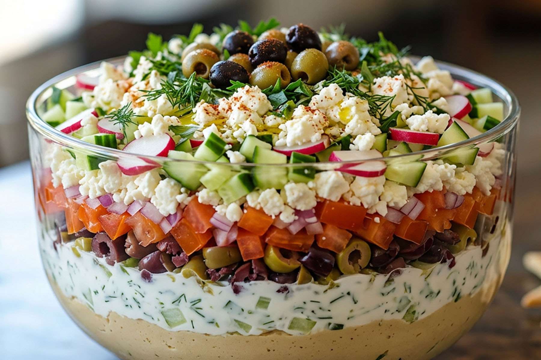 Greek Layer Dip 