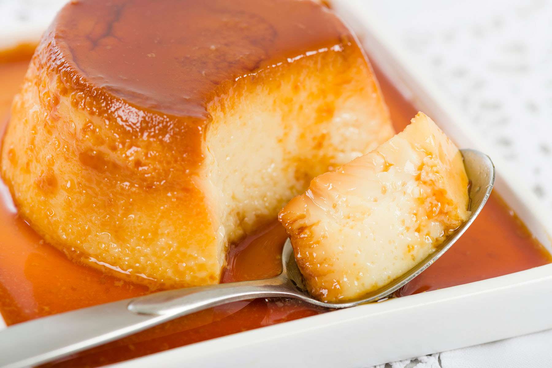 Coconut Flan 