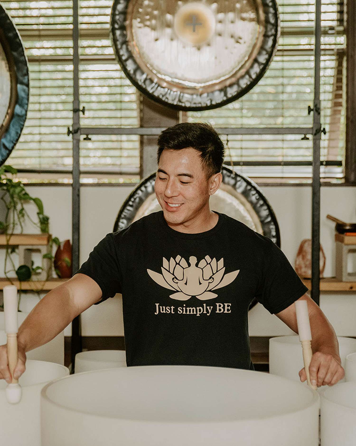 Kyle Lam With Sound Bowl Headshot 