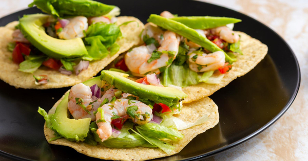 Shrimp Tostada Canyon Ranch