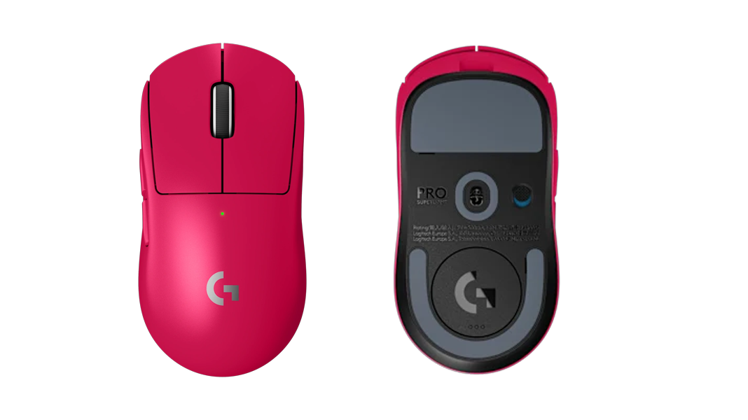 Mouse Gamer sem fio Logitech G Pro X Superlight 2 - Rosa/Magenta ...