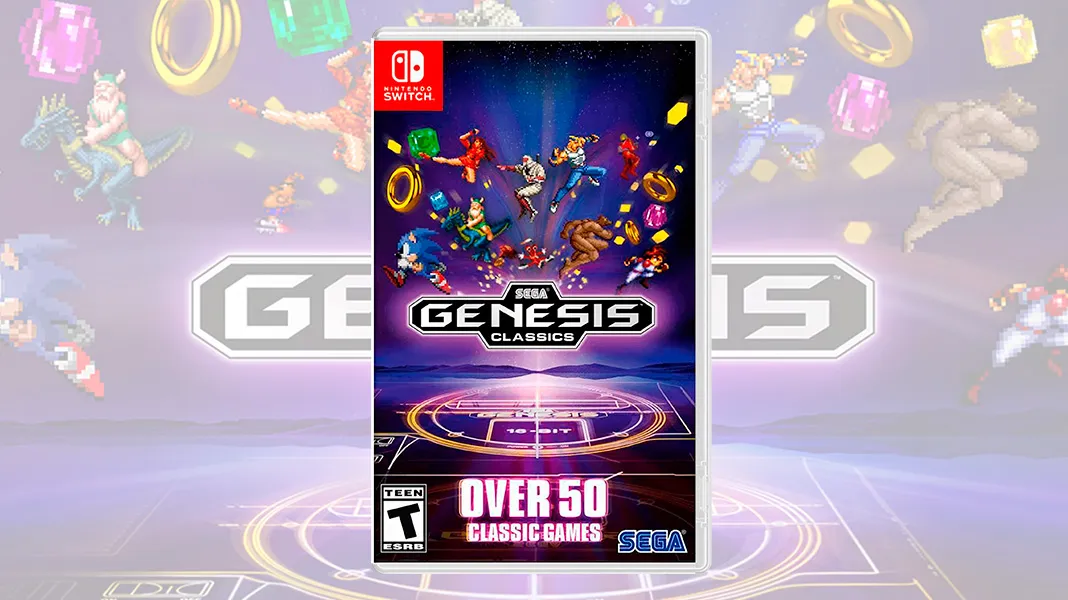 SEGA Genesis Classics Switch - Físico - SEGA Genesis Classics Nintendo ...