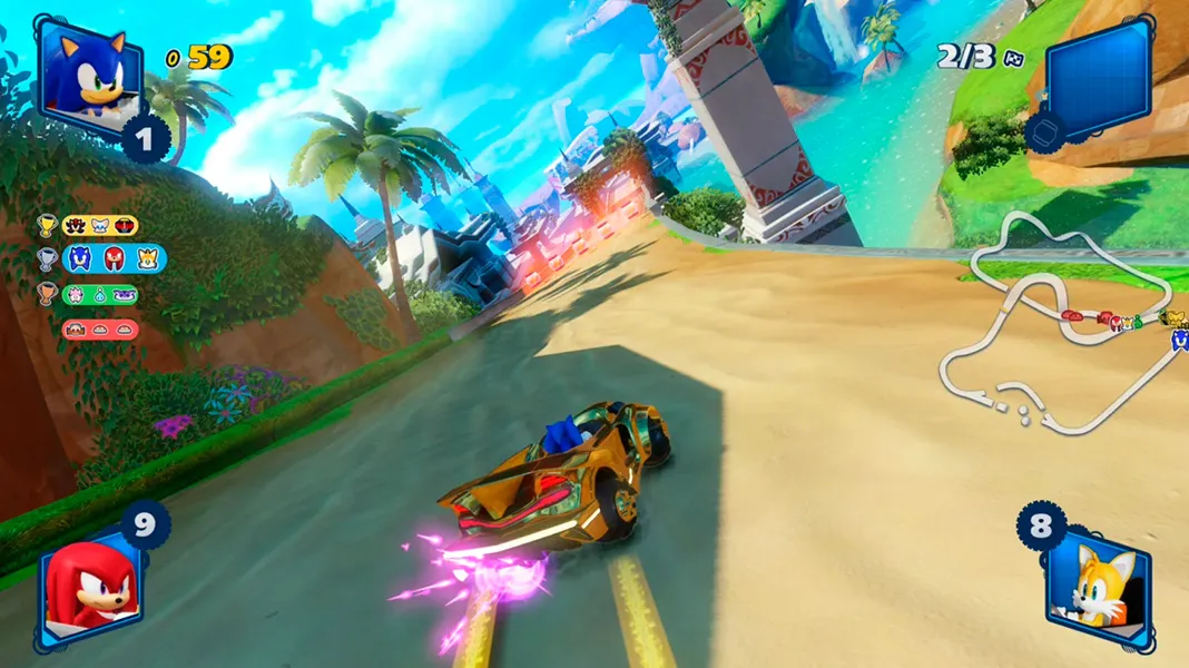 Sonic Mania + Team Sonic Racing Double Pack Switch - Físico - Sonic ...