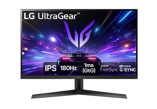Imagem do produto Monitor Gamer LG UltraGear 27” IPS, 180Hz, 1ms (GtG), NVIDIA® G-SYNC® , AMD FreeSync™, HDR10, sRGB 99% - 27GS60F-B em Mercado Livre