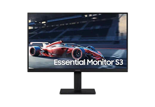 Imagem do produto Monitor Essential S3 22" FHD 100 Hz Samsung LS22D300GALMZD em Fast Shop