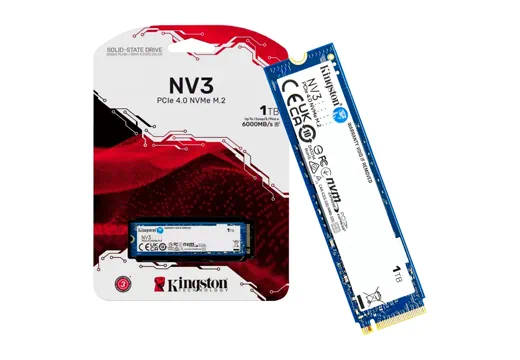 Imagem do produto SSD Kingston NV3 1TB NVMe PCIe 4.0 SNV3S/1000G em Ponto Frio