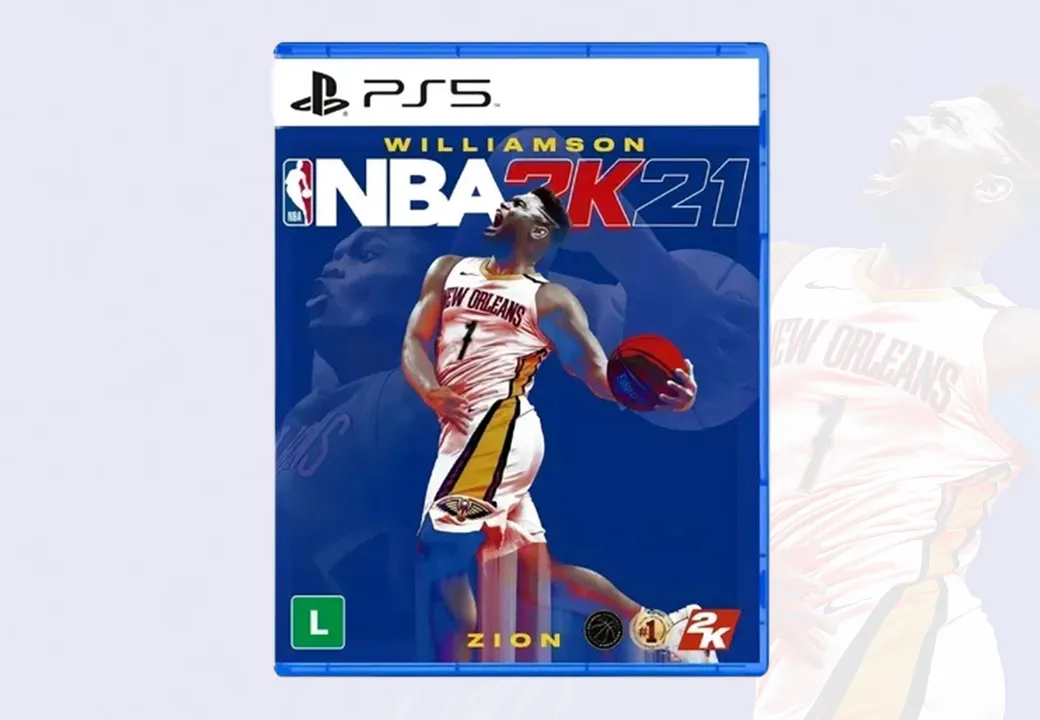 Imagem do produto NBA 2K21 PS5 - Físico em Mercado Livre
