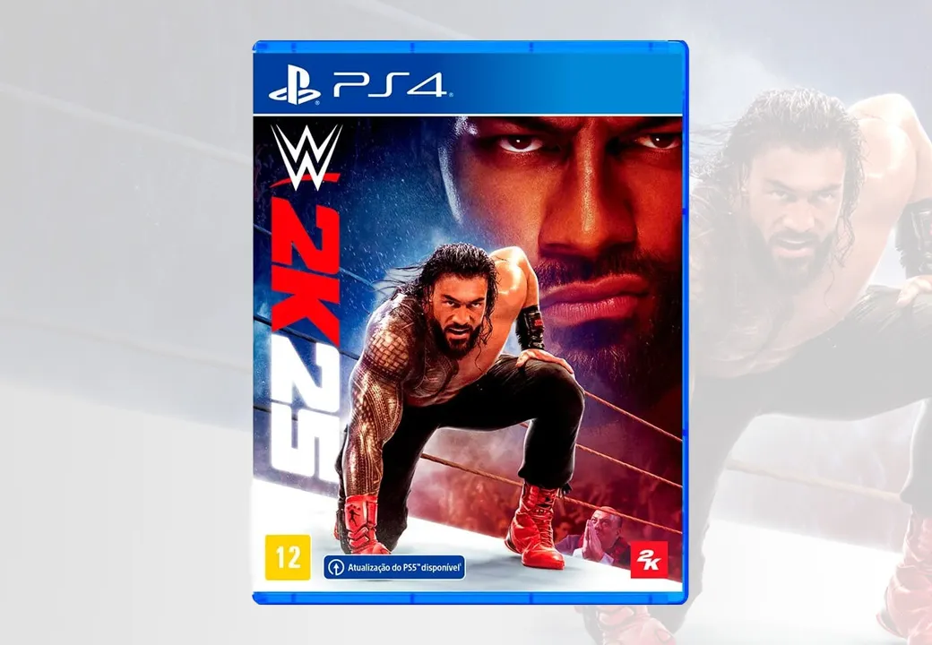 Imagem do produto WWE 2K25 PS4 - Físico em Vozão Games