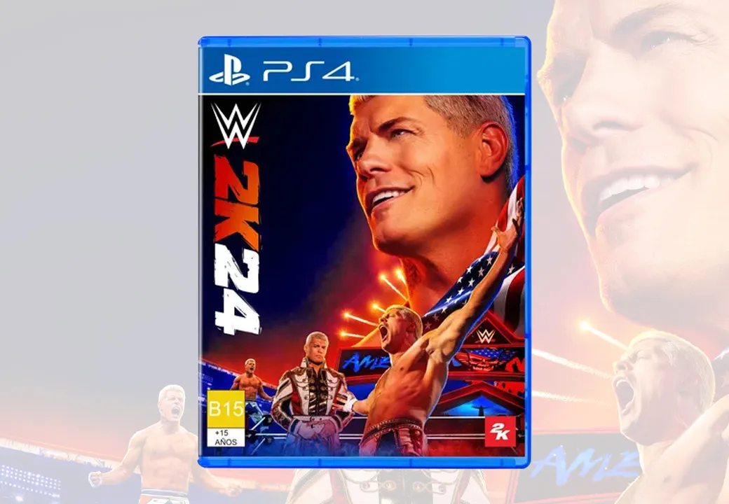 Imagem do produto WWE 2K24 PS4 - Físico em Vozão Games