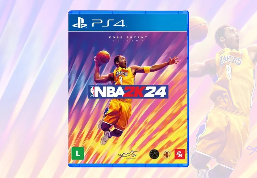 Imagem do produto NBA 2K24 PS4 - Físico em Vozão Games
