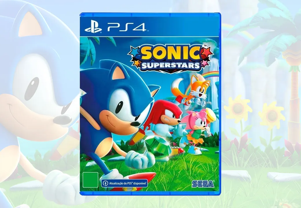 Imagem do produto Sonic Superstars PS4 - Físico em Vozão Games