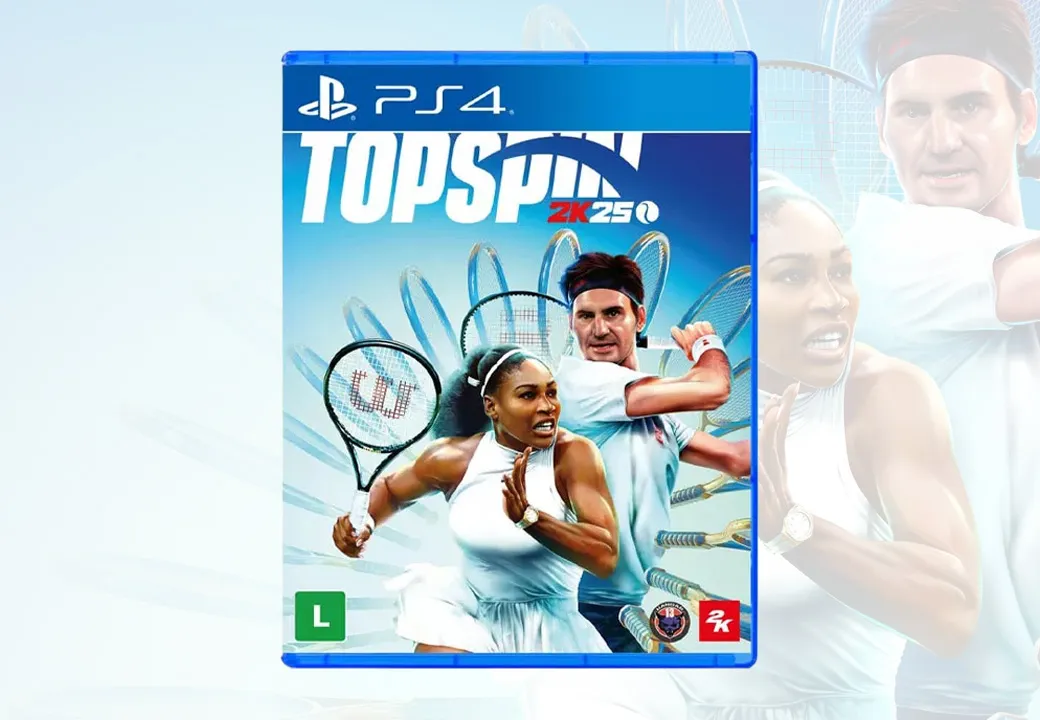 Imagem do produto TopSpin 2K25 PS4 - Físico em Vozão Games