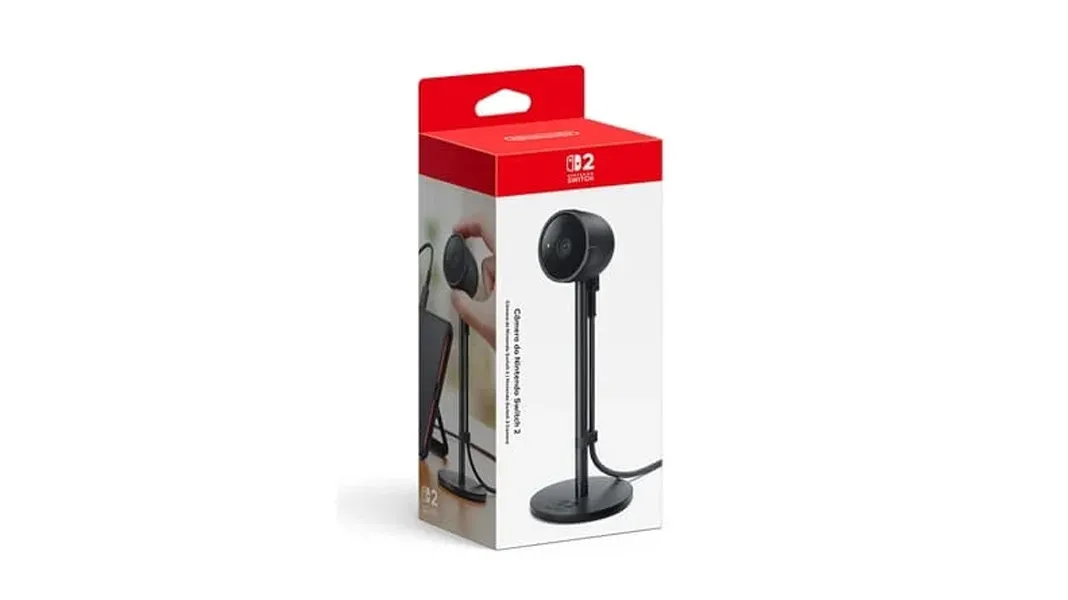 Câmera Nintendo para Switch 2 USB Preto - 123684 - Câmera Nintendo