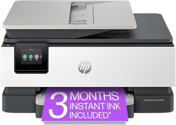 HP OfficeJet Pro 8135e Wireless All-in-One Color Inkjet Printer