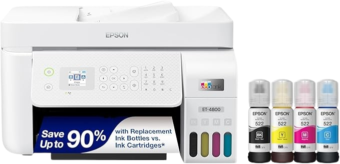 Epson EcoTank ET-4800 Wireless All-in-One