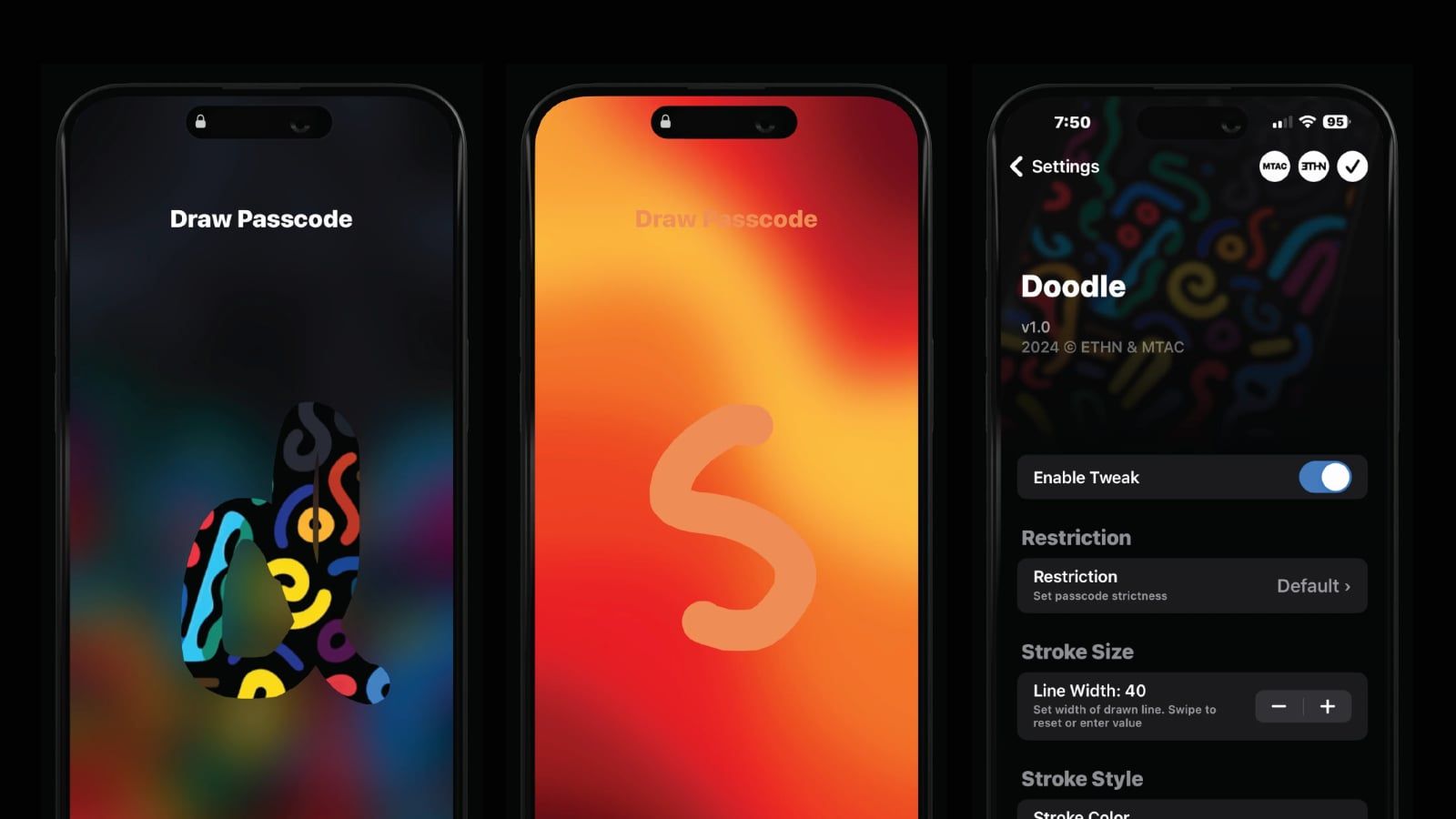 New Jailbreak Tweak 'Doodle' Lets You Unlock Your iPhone with a Drawing