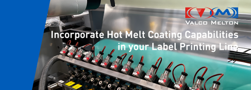 How to Incorporate Hot Melt Coating Capabilities into your Label Printing Line for Non-Standard Label Format Manufacturing 