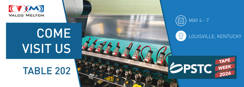 Valco Melton to Showcase at PSTC Tape Week in Louisville, KY