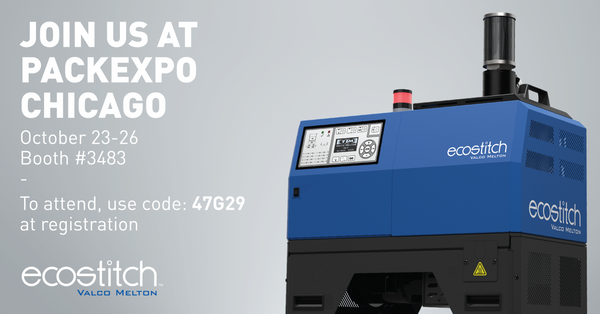 Witness the Advantage of EcoStitch live at PackExpo