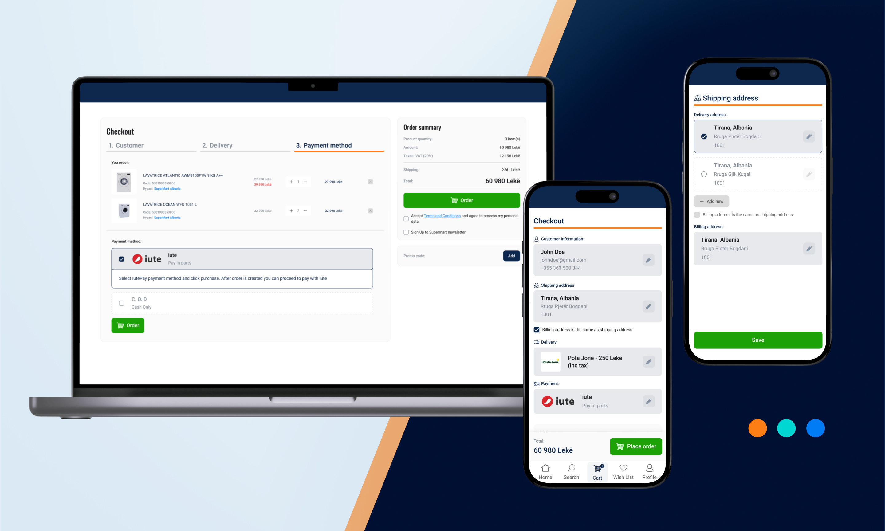 Mobile e-commerce Marketplace Development