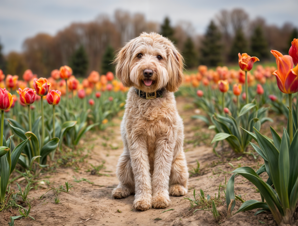 Large Border Colley sitting next the fire place