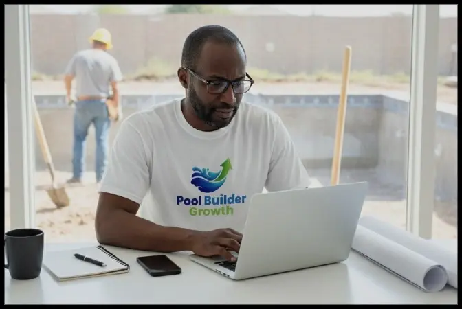 Why Your Pool Builder Blog Isn’t Selling Pools (and How to Fix It). Pool builder blog mistakes.