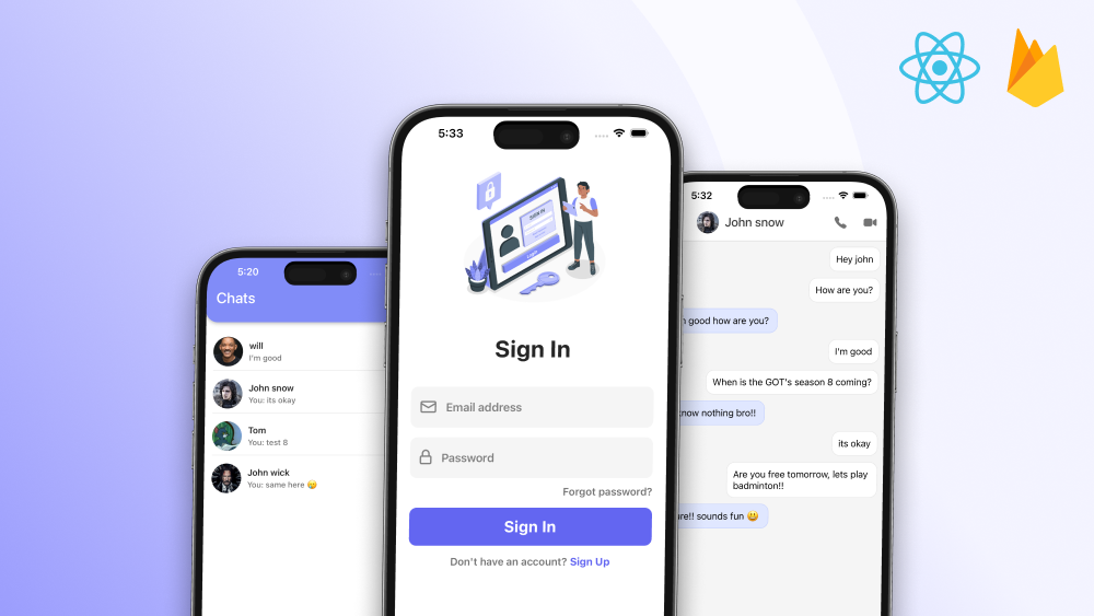 Firebase Auth & Chat - Code with Nomi