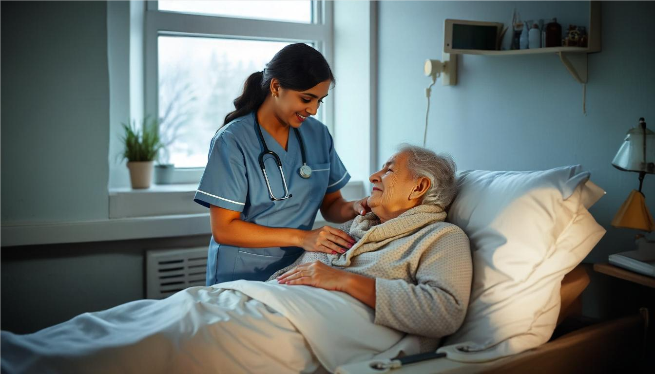 Registered nurse working in Canada