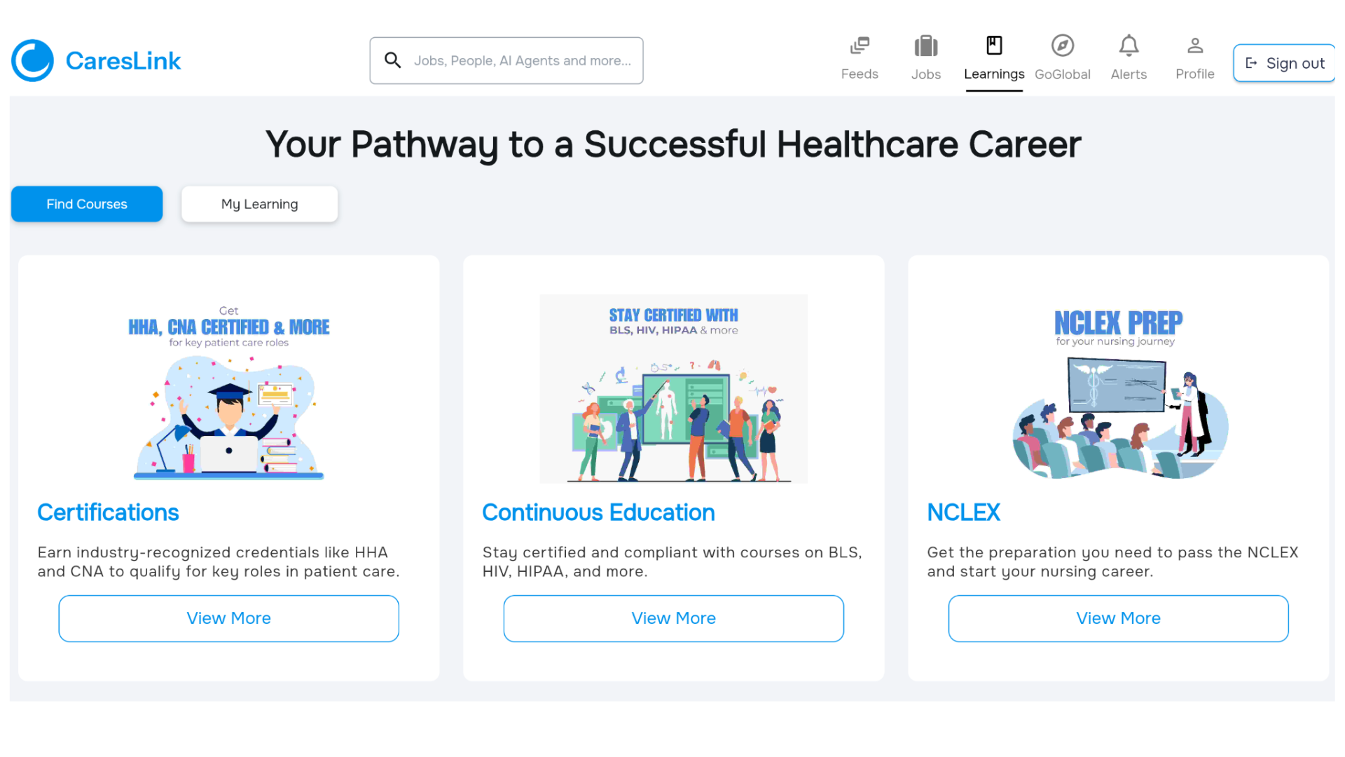Integrated Job Portal + Training + Career Development Support