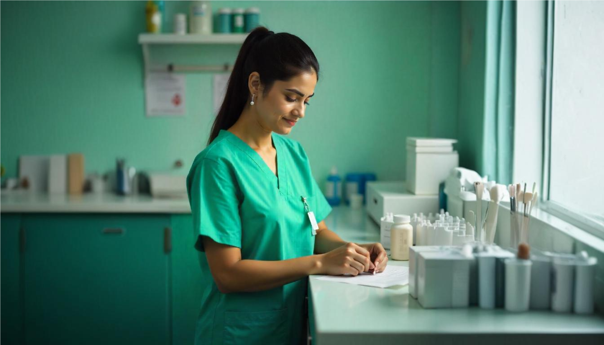 Sri Lankan nurse working in the US