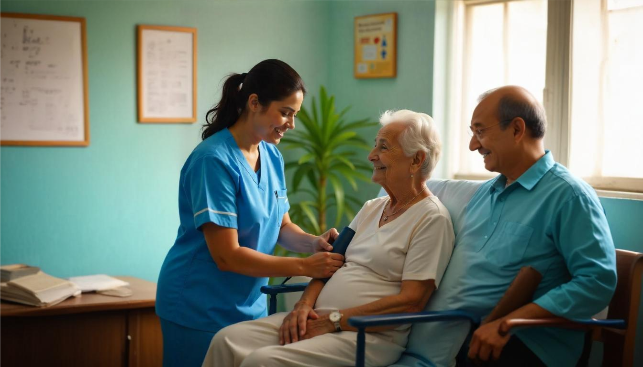 Sri Lankan nurse working in the US
