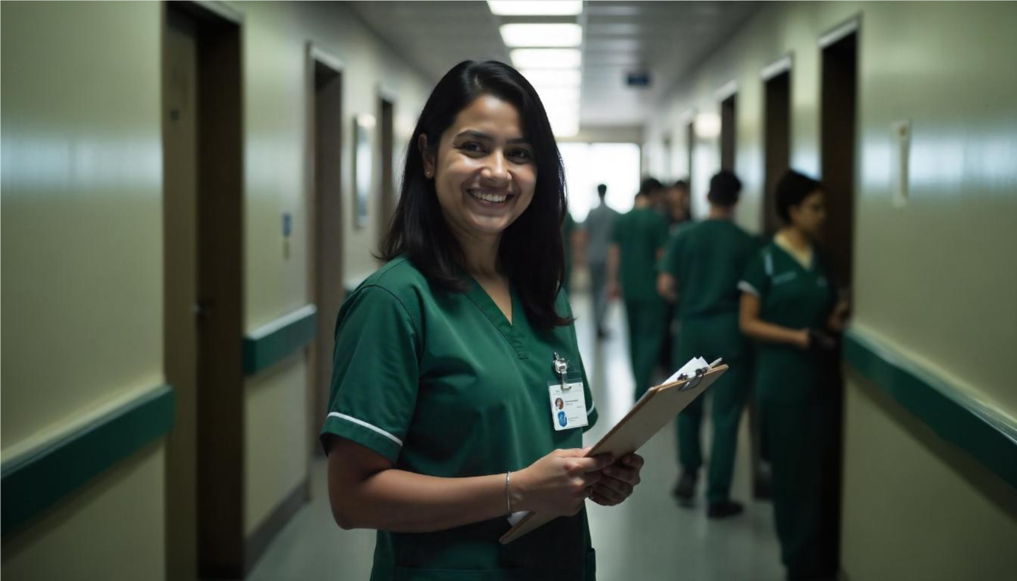 Nepali nurse working in the U.S
