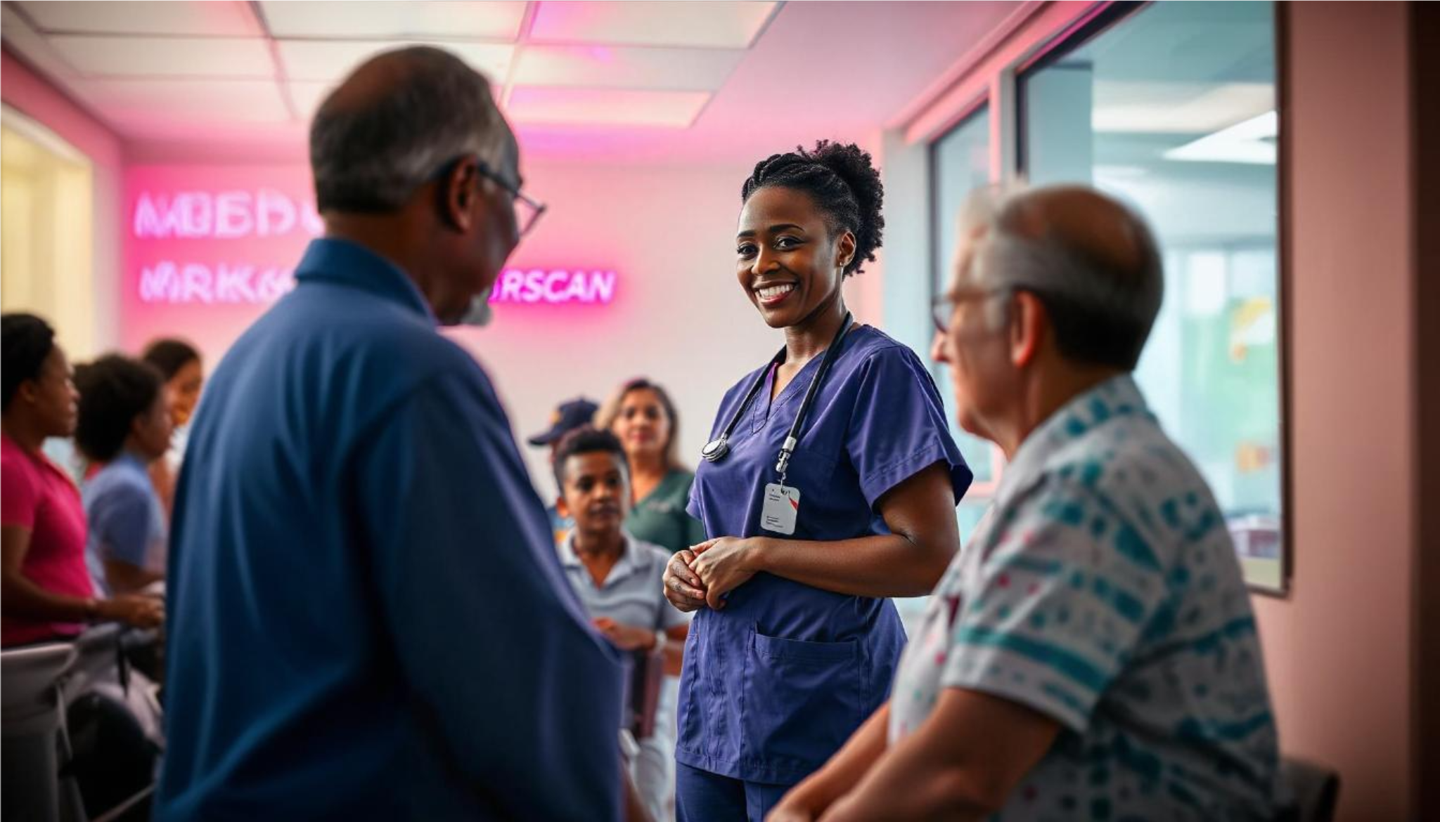 South African nurse working in the U.S.