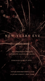 THE AMBER ROOM - NYE 2026