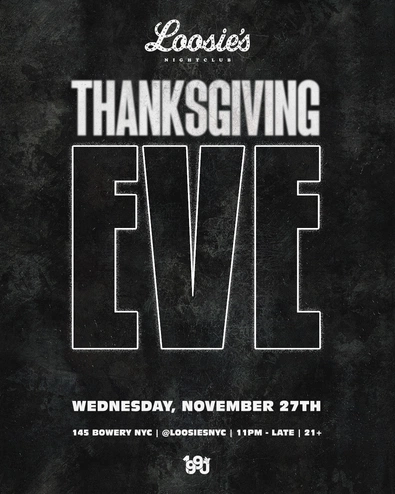 Thanksgiving's Eve