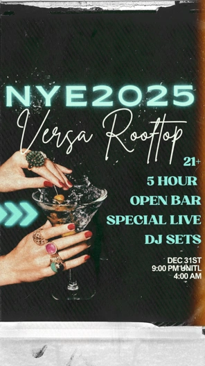 Versa Rooftop NYE 2025