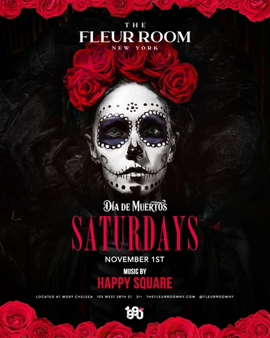 The Fleur Room Saturdays - Halloween Edition
