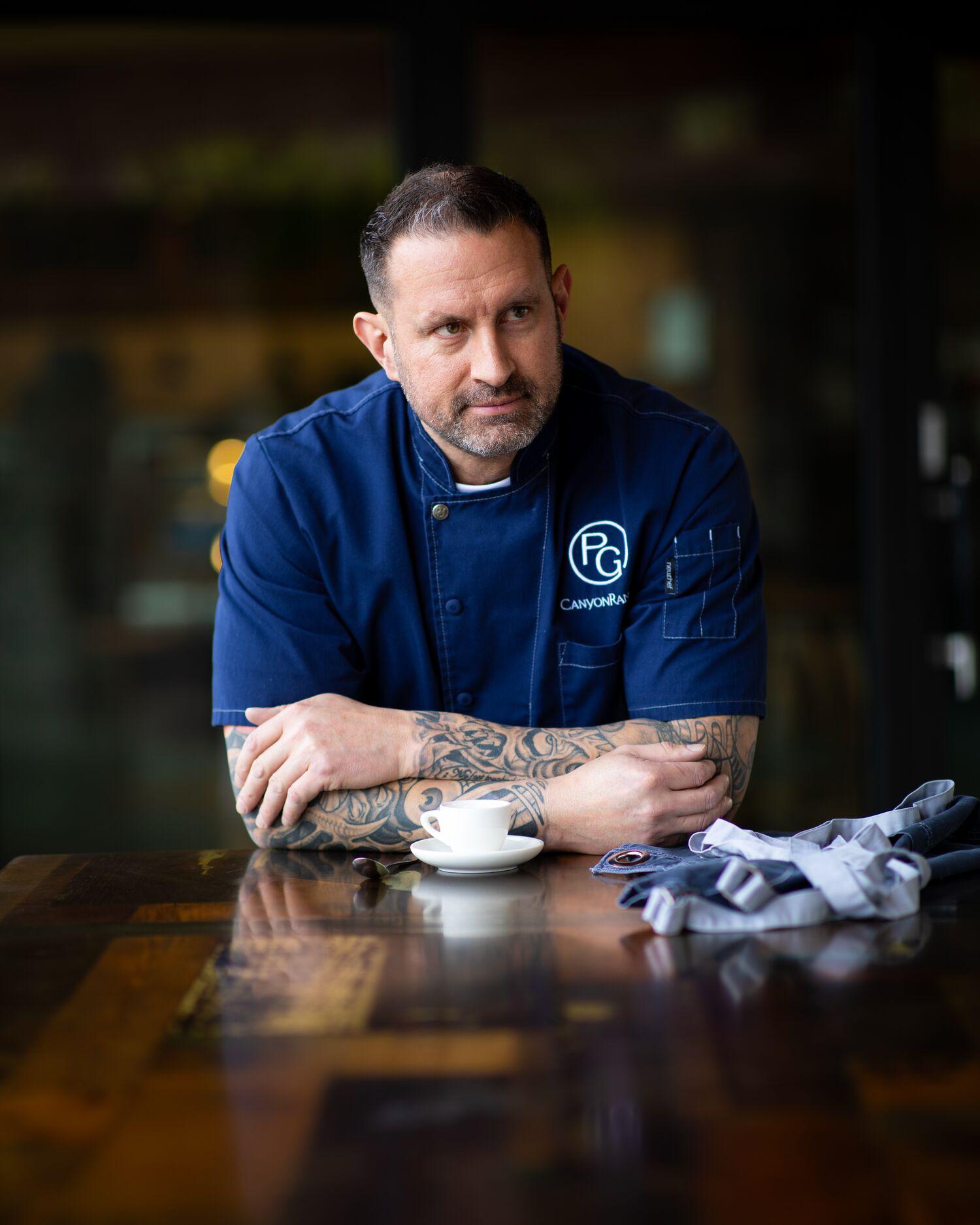 Headshot of Chef Peter Ghione at Canyon Ranch spa + fitness Las Vegas