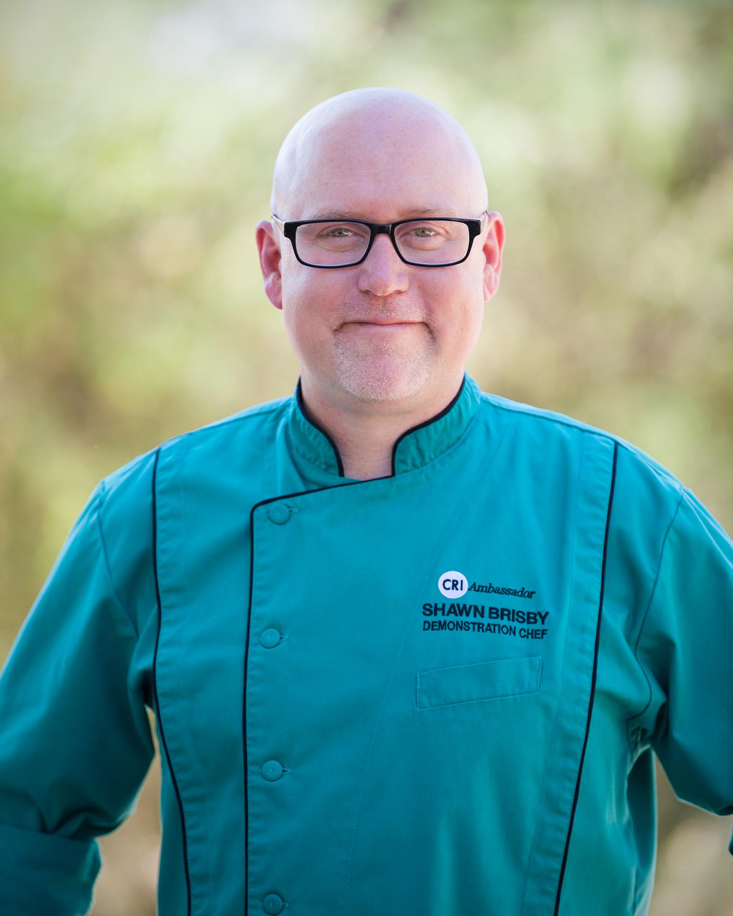 Headshot of Shawn Brisby, Demonstration Chef at Canyon Ranch Tucson.