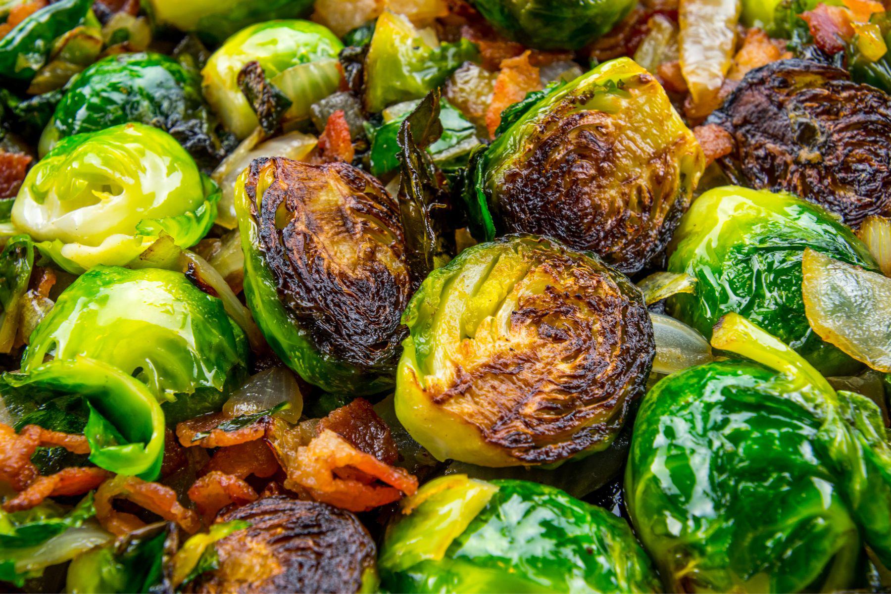 Canyon Ranch roasted Brussels Sprouts.