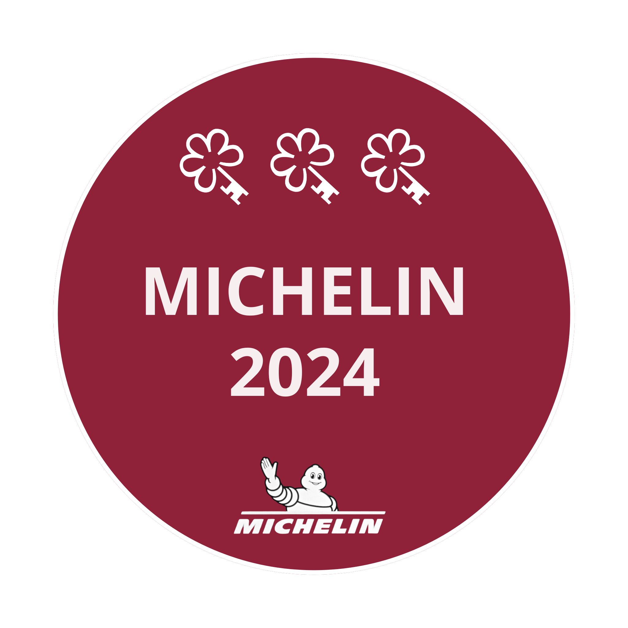 Michelin Three Key Award Logo