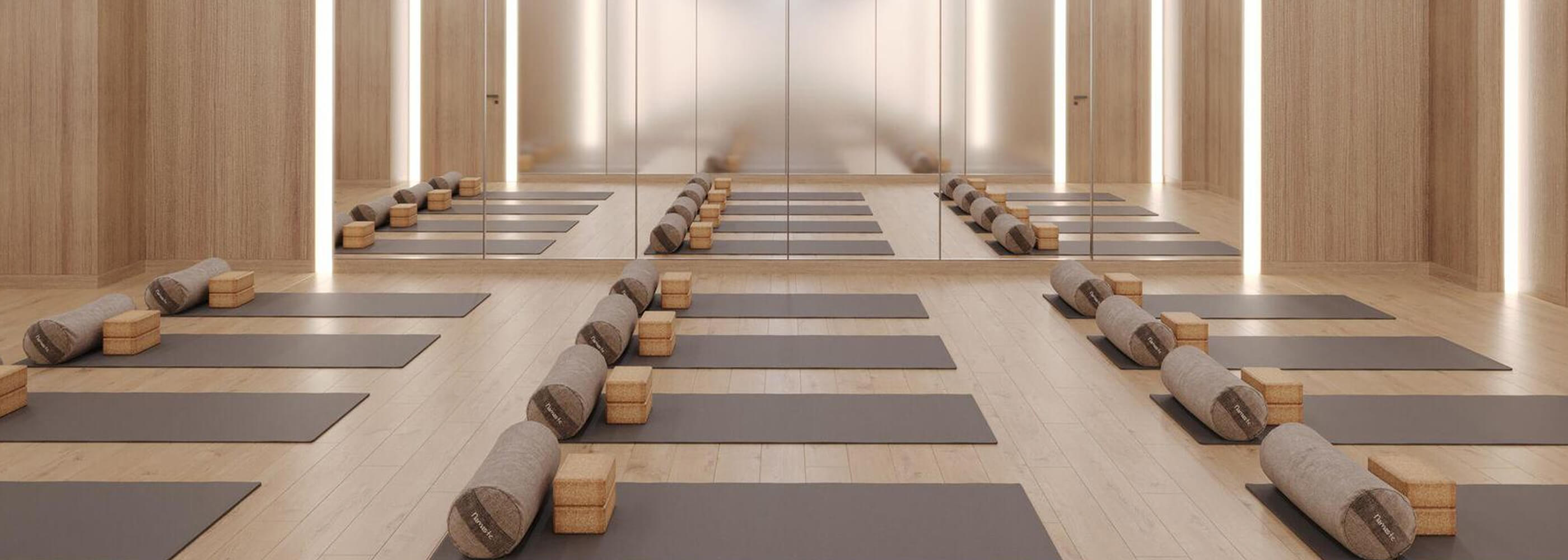 The yoga studio at Canyon Ranch Fort Worth
