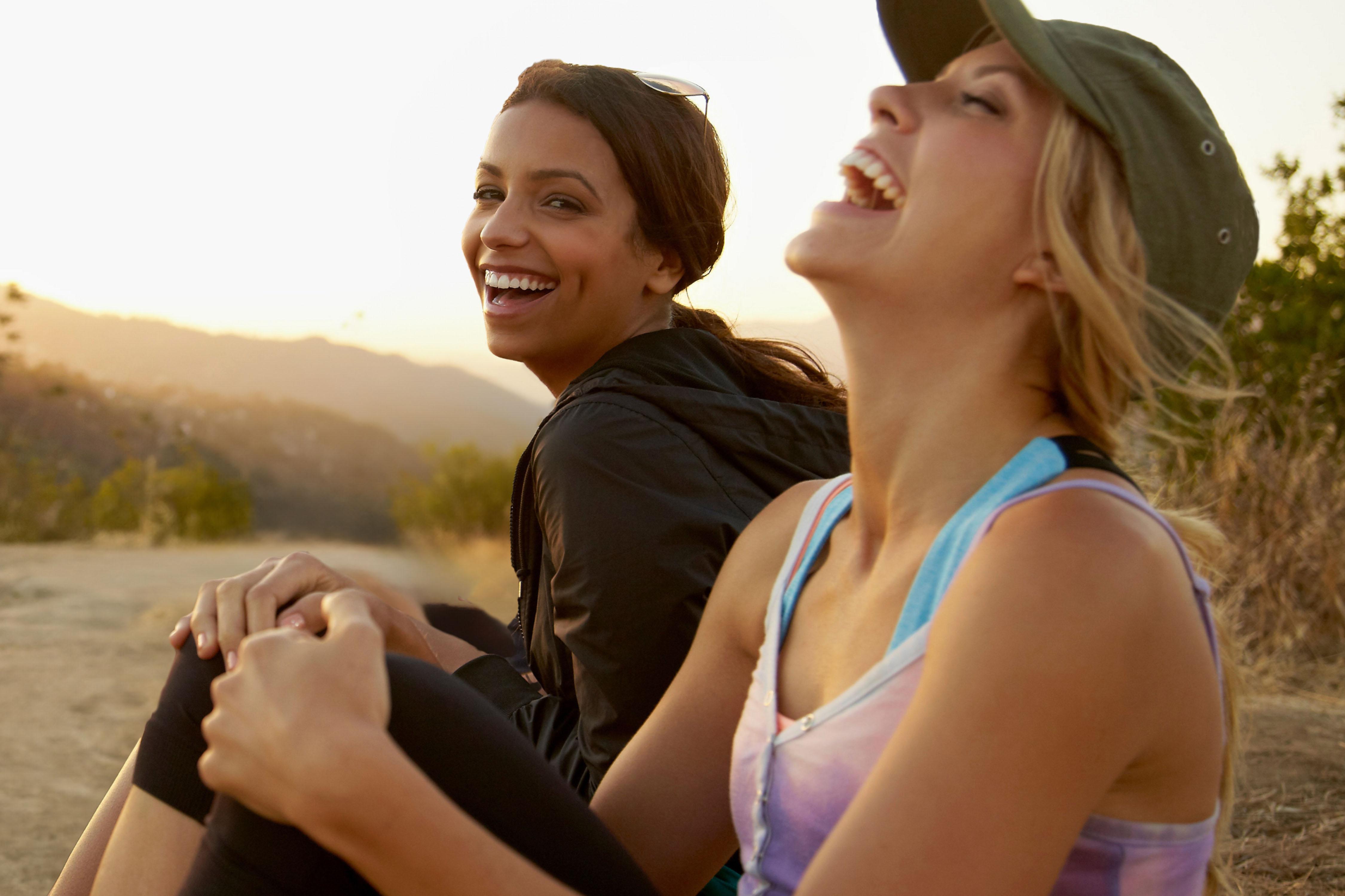 women laughing at Canyon Ranch Tucson Health + Spa Resort