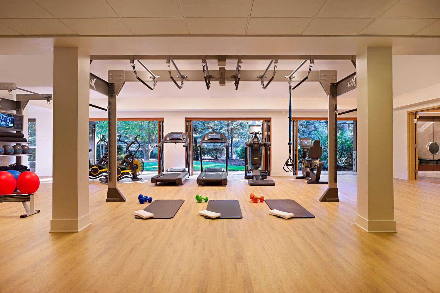 Photo of the Fitness Zone at Canyon Ranch in Woodside California