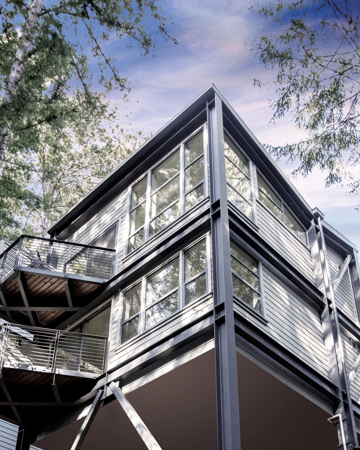 Treehouse exterior.