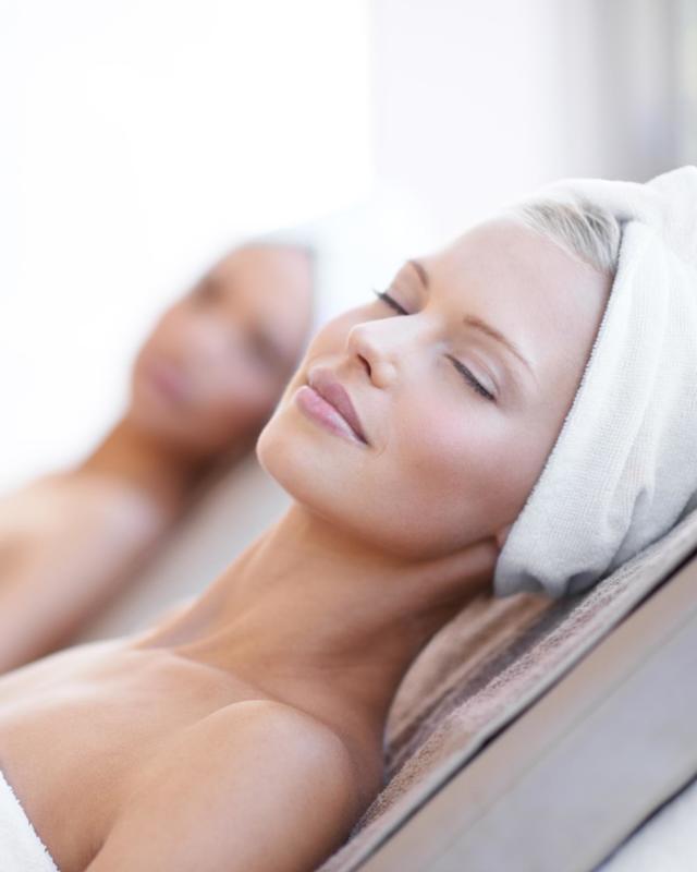 A group getting spa services before a wedding at Canyon Ranch Fort Worth Wellness Club + Spa