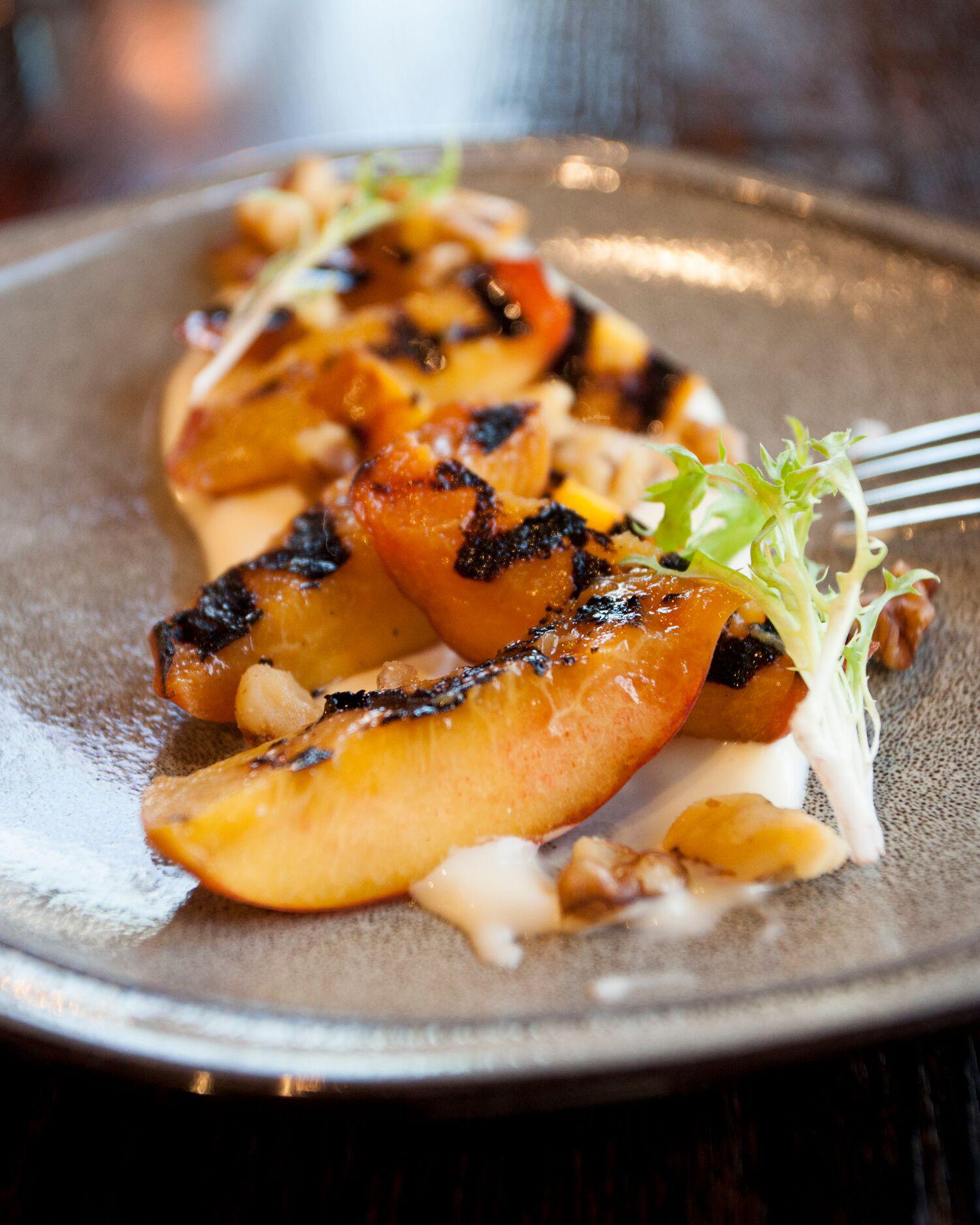 grilled fruit plate