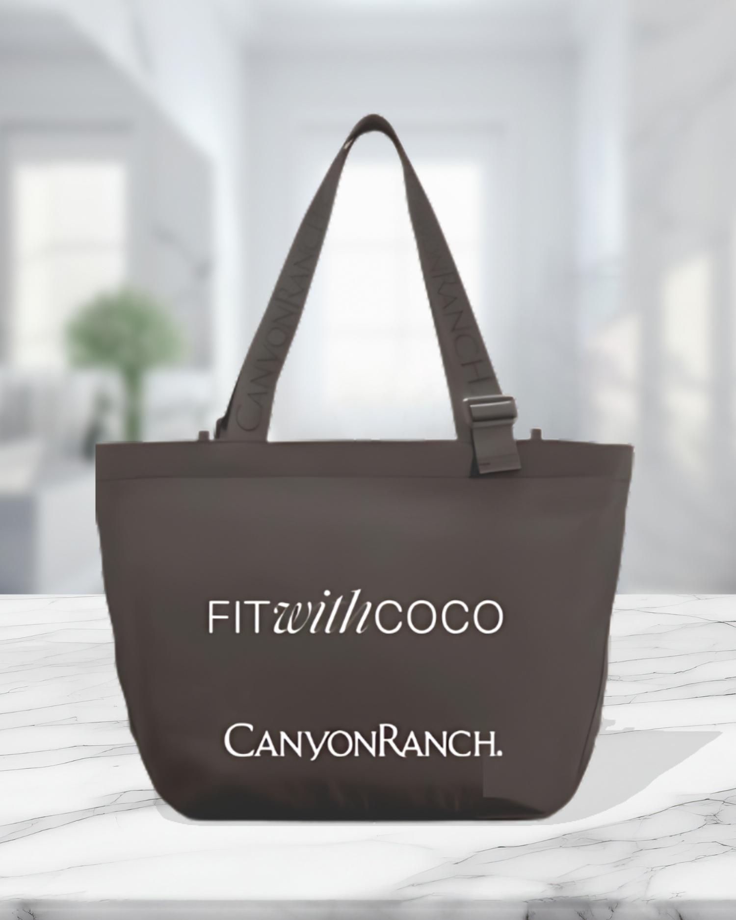 Canyon Ranch Fit With Coco Edition SWAG bag